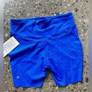 Lululemon 6” bike shorts